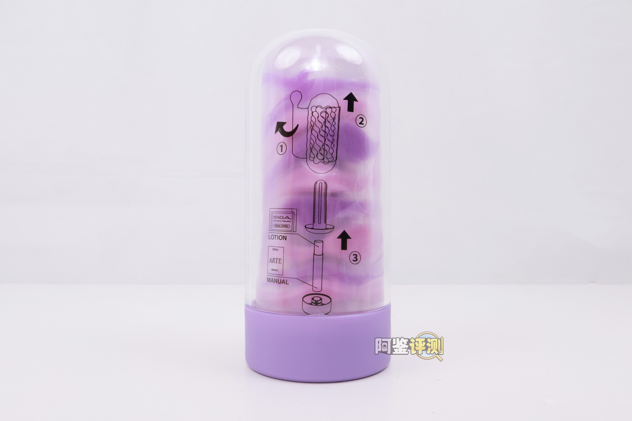 TENGA——“ARTE(凤梨派/香芋派)”评测!没想到最具复杂度的网状结构,竟然是在自慰套产品里找到?!